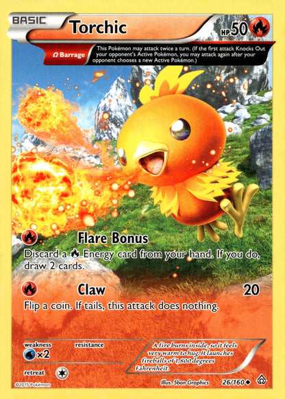Torchic (Omega) PRC 26/160 LP
