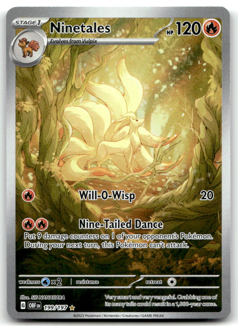 Ninetales OBF 199/197 NM