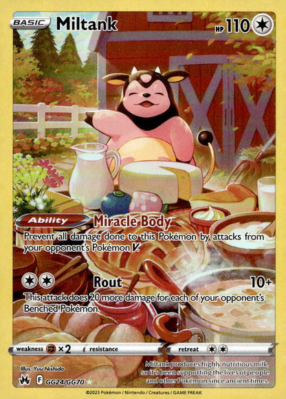 Miltank CRZ:GG GG24/GG70 NM