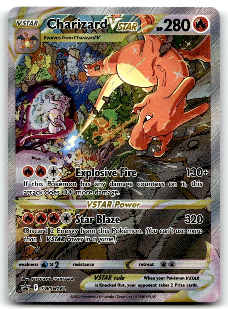 Charizard VSTAR - SWSD SWSH262 NM