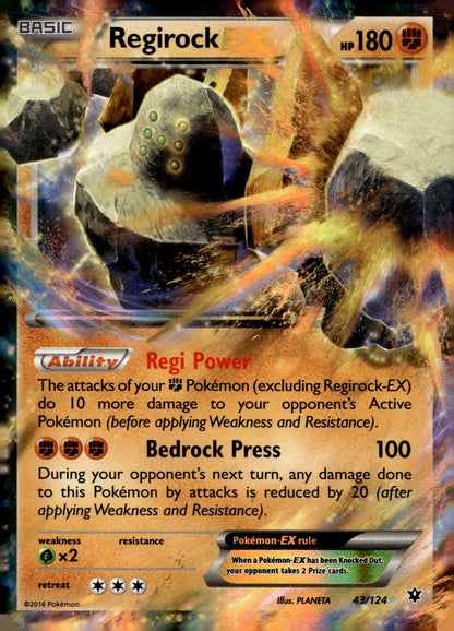 Regirock EX FCO 43/124 NM