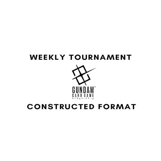Gundam Card Game Weekly Tournament (8/26)