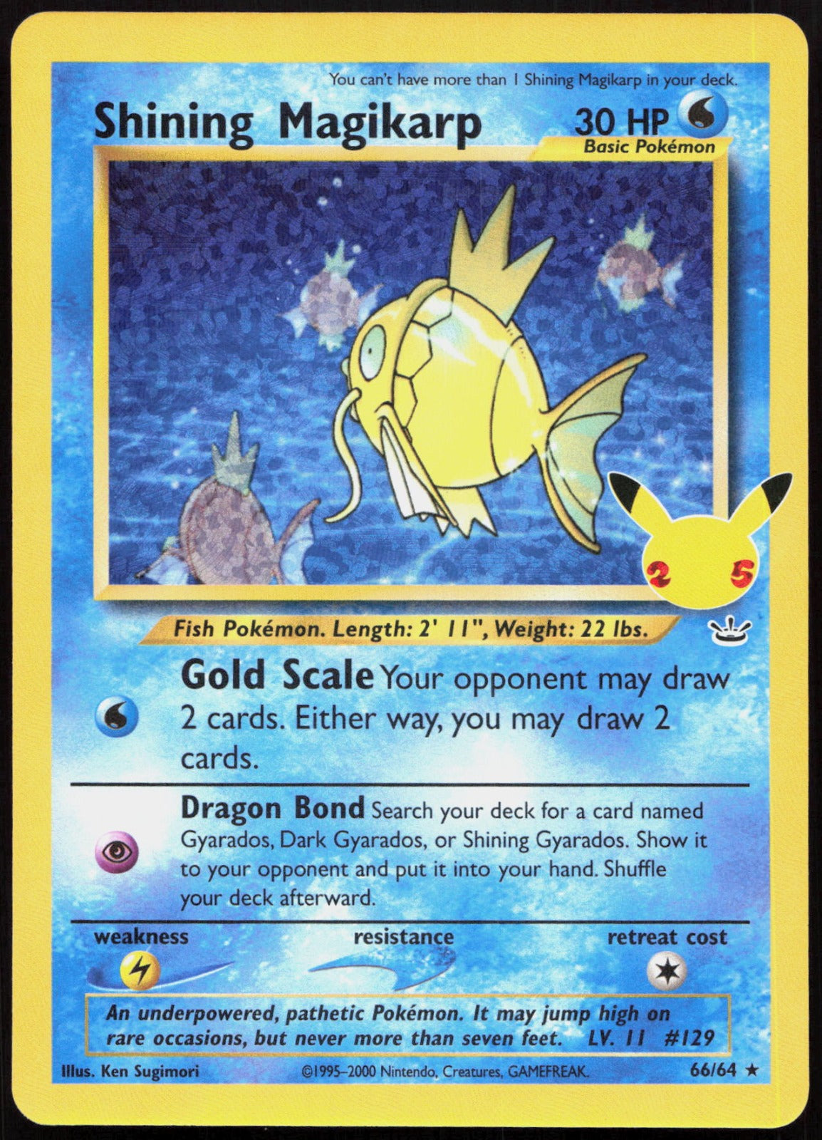 Shining Magikarp N3 66/64 MP